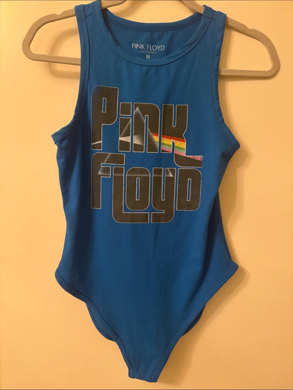 Pink Floyd Blue Women's bodysuit with Prism Logo